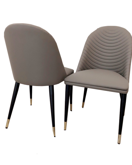 Alba Leather Dining Chair - Pair(2pcs)