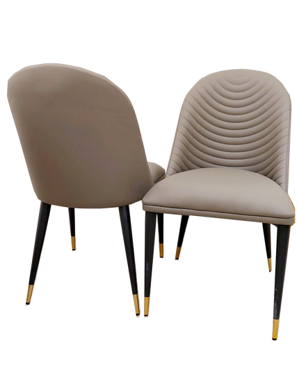 Alba Leather Dining Chair - Pair(2pcs)