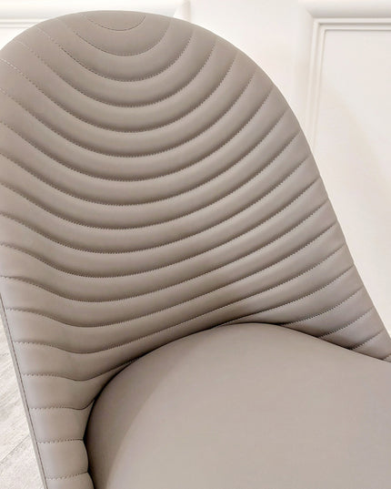 Alba Leather Dining Chair - Pair(2pcs)