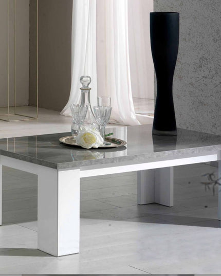 Stella White-Grey Italian Coffee Table