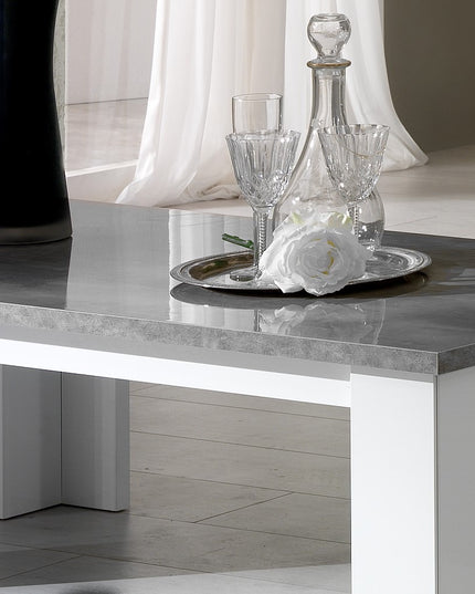 Stella White-Grey Italian Coffee Table