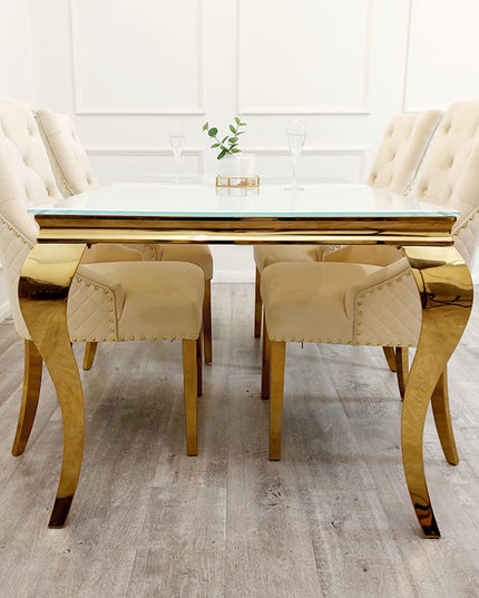 Louis Gold Dinning Table