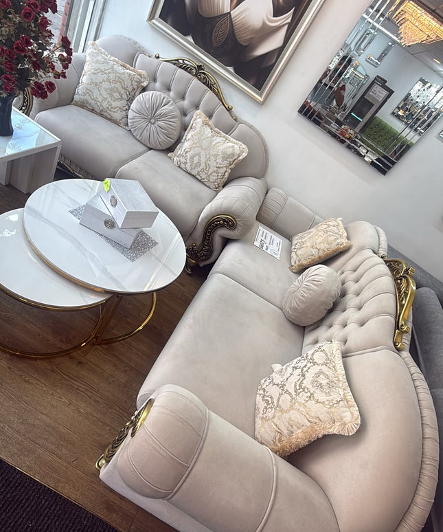 Classique Grey 3+2+1 Sofa