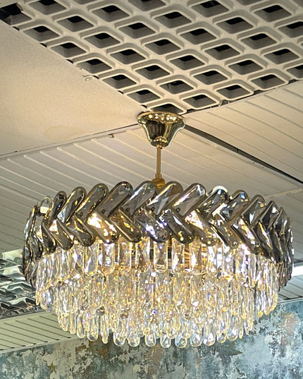 Round hanging chandelier