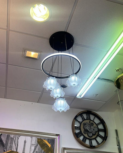 Flower hanging chandelier