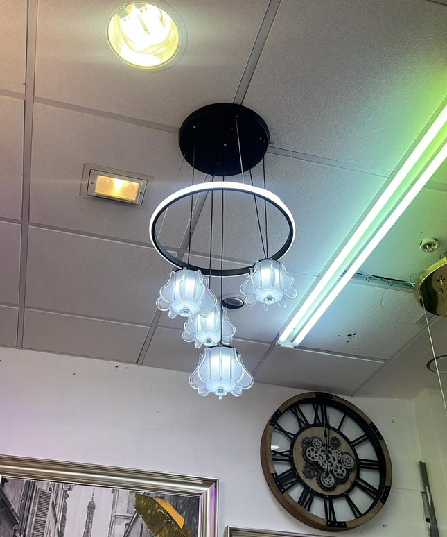 Flower hanging chandelier