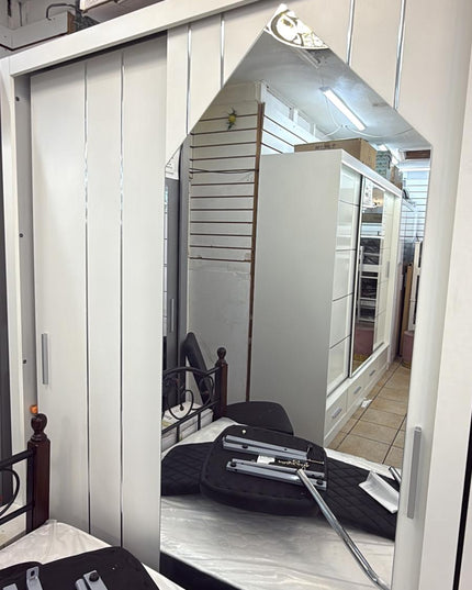 Lina 120  grey wardrobe