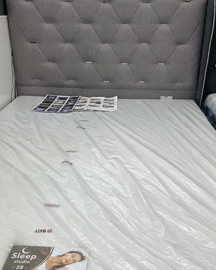Luna king bed and mattress