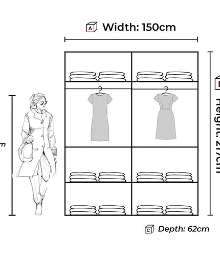 Chelsea Sliding Door Wardrobe