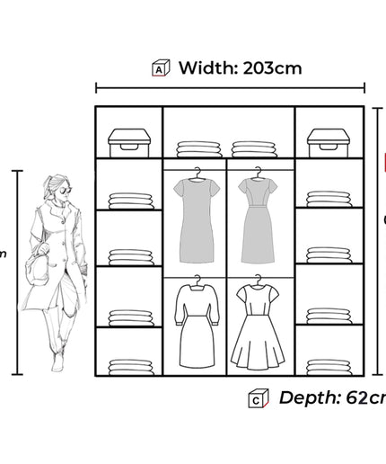 Royal Sliding Wardrobe