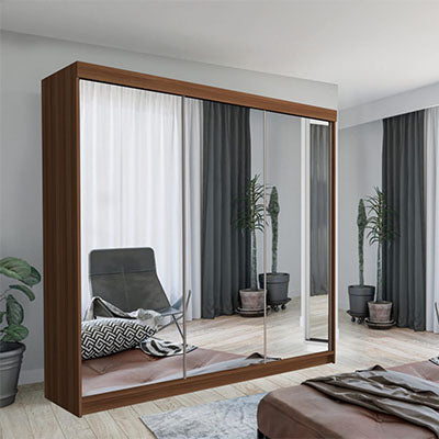 Milan Sliding Door Wardrobe