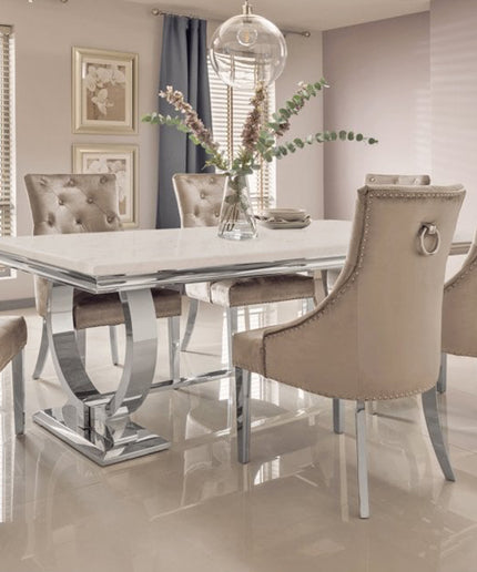 Arriana Glass Dinning Table