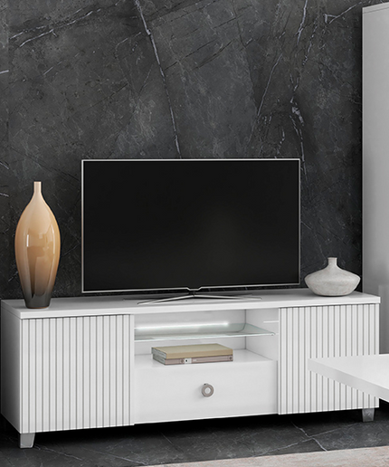 Elite TV Unit With LED Lights