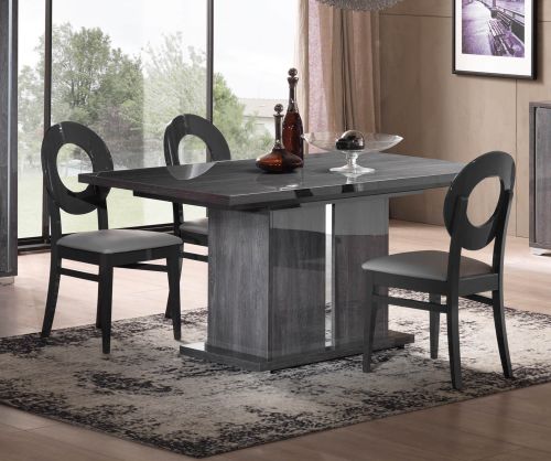 Armony Rectangular Fixed Dinning Table  with 4  Chairs
