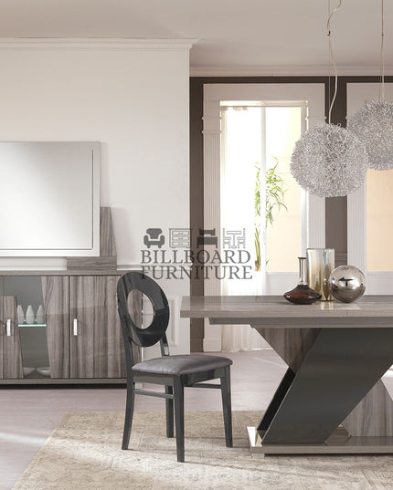 Glamour 4 Door Sideboard with LED Lights