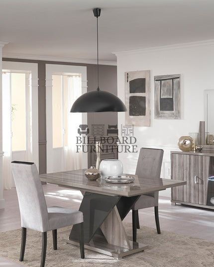 Glamour 4 Door Sideboard with LED Lights
