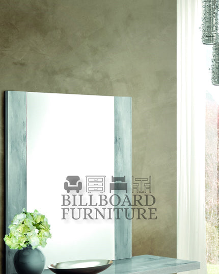Alexa Light Grey Italian Console Mirror