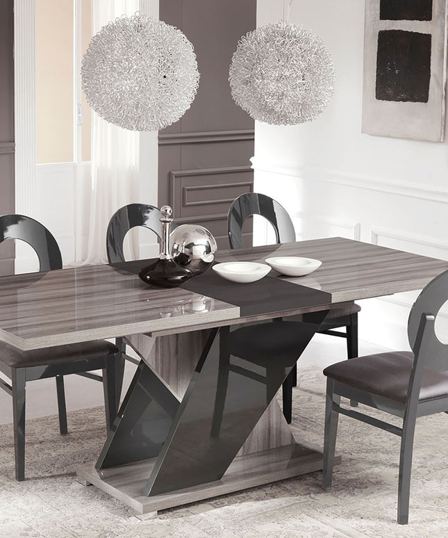 Glamour Rectangular Extension Dinning Table Only