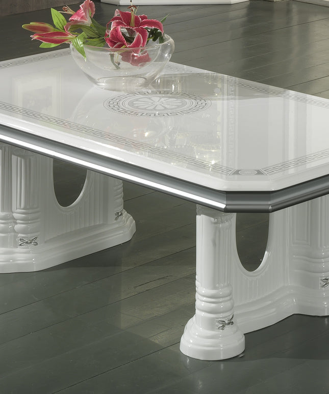 New Venus White-Silver Coffee Table