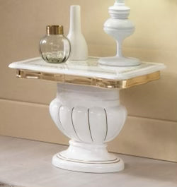 Betty White-Gold Lamp Table