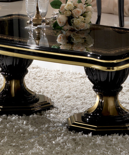 Betty Black-Gold Coffee Table