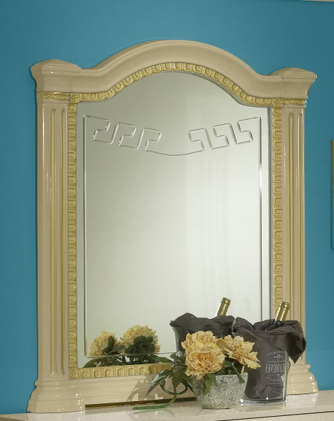 New Serena Beige-Gold Bedroom Set