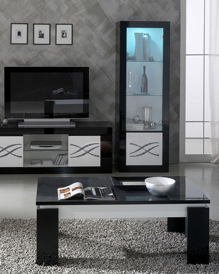 Polaris Luxury 1 Door Glass Cabinet
